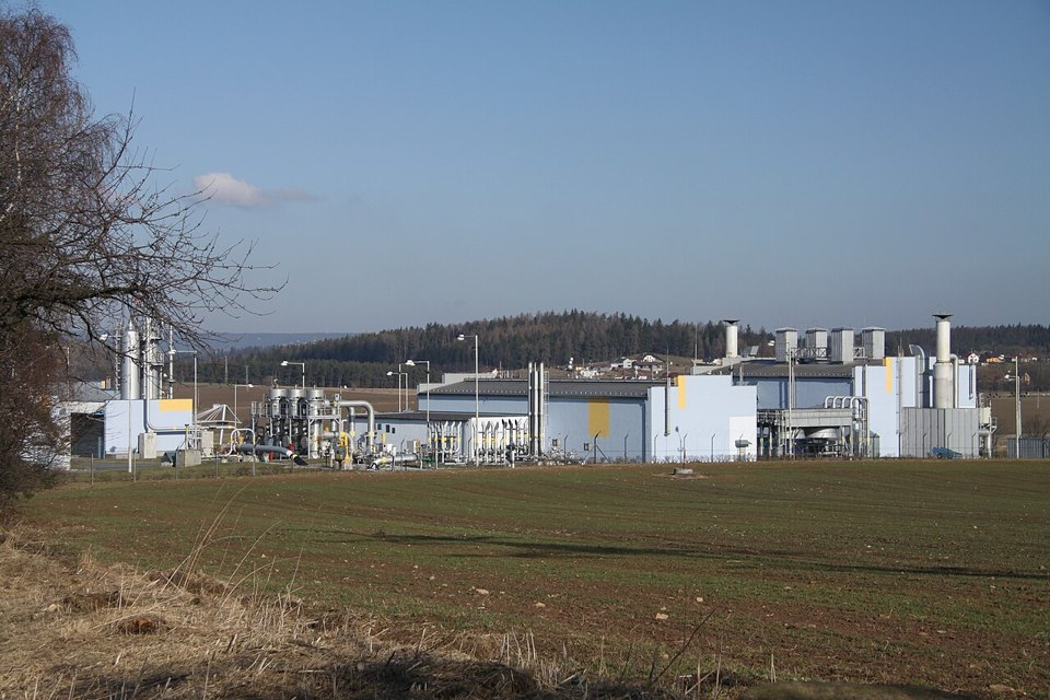 Illustrative file photo — Háje underground natural gas storage facility near Milín in Příbram District, Czechia. Original photo date: 2011-03-21 09:57:57. Not a photograph of the reported event.